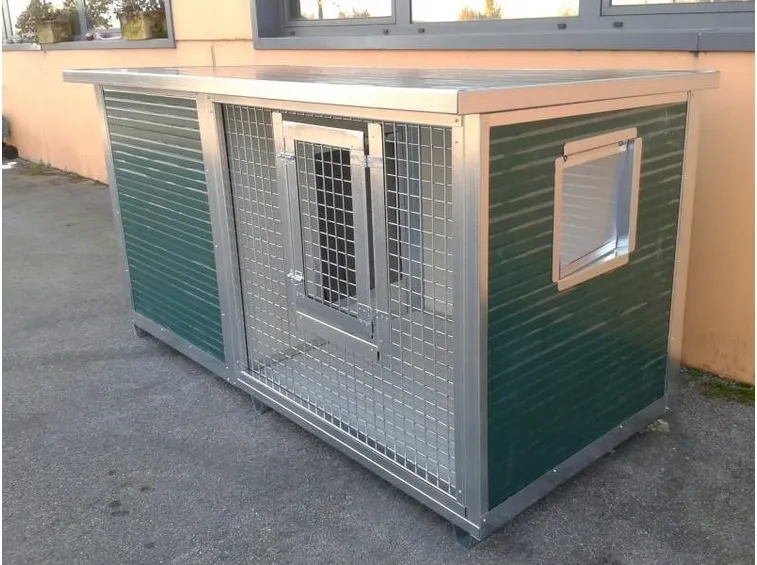 cucce per cani Retex con veranda