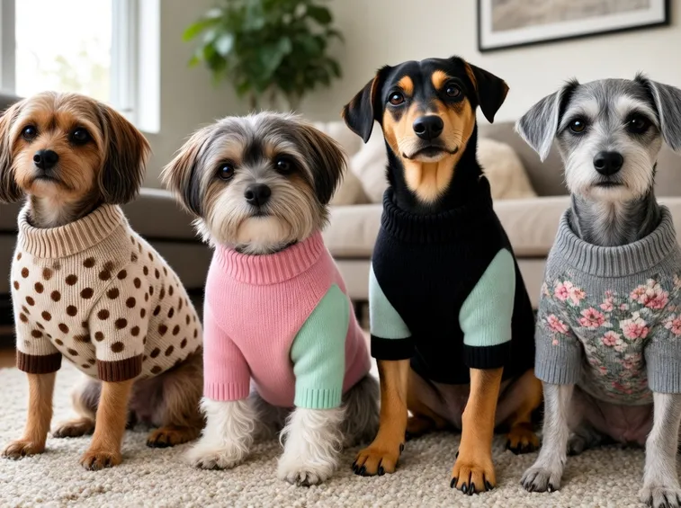 cani vestiti