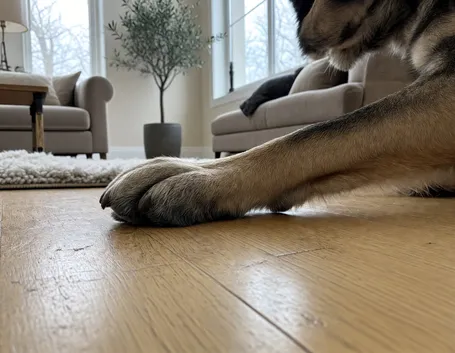 Perché il freddo pesa di più sulle articolazioni di un cane gigante