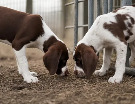 Cuccioli di Bracco pointer