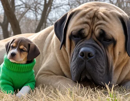 il bullmastiff si inserisce bene in famiglia