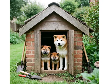 Cuccioli cane akita