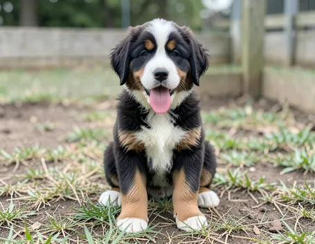 Cucciolotto di bovaro del bernese