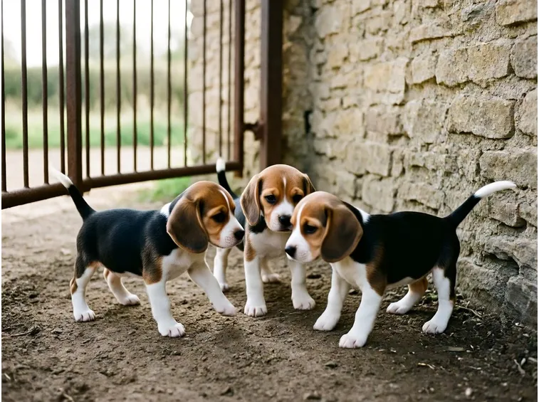 Cuccioli di beagle
