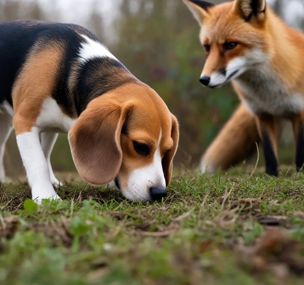 Beagle a caccia