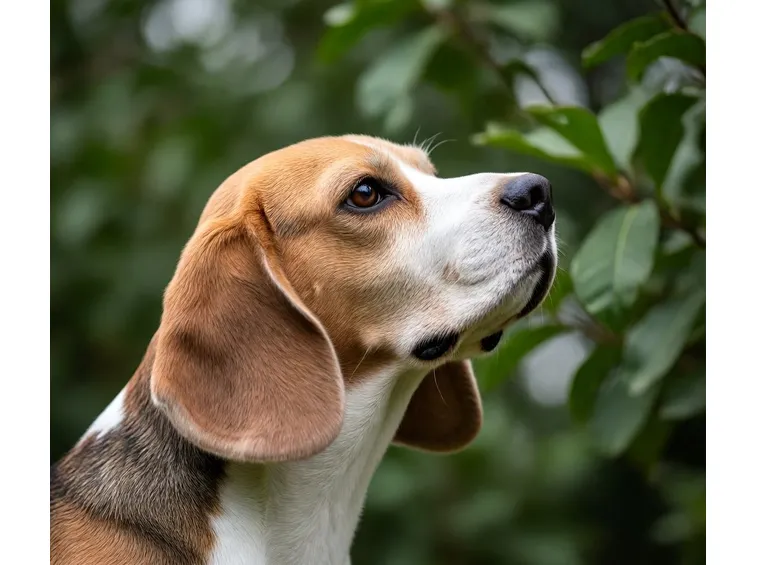 beagle primo piano