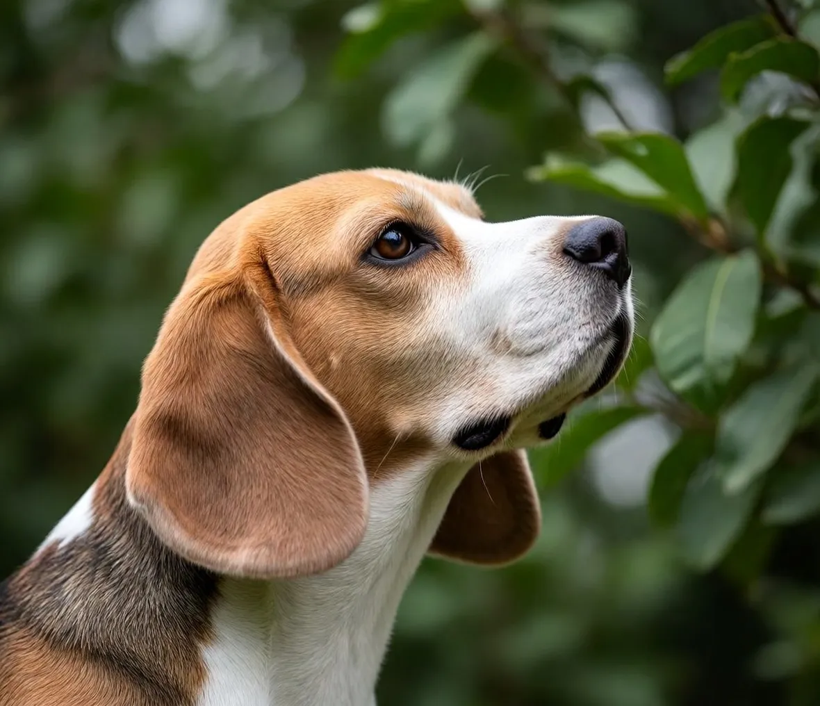 beagle primo piano