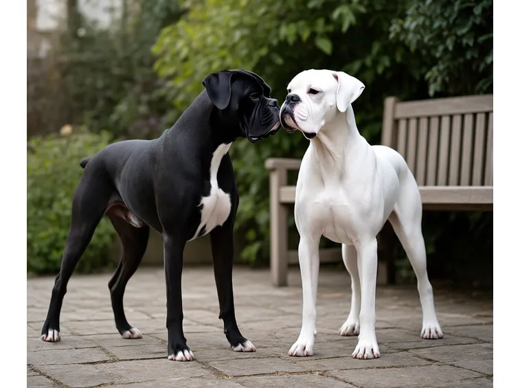 Due esemplari di boxer