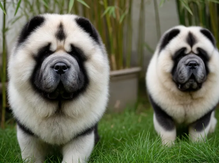 Chow chow panda