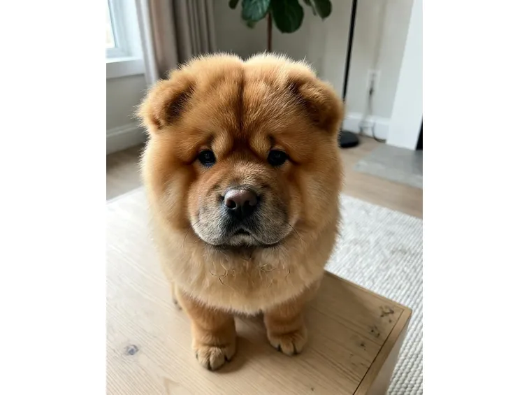 Cucciolo di chow chow