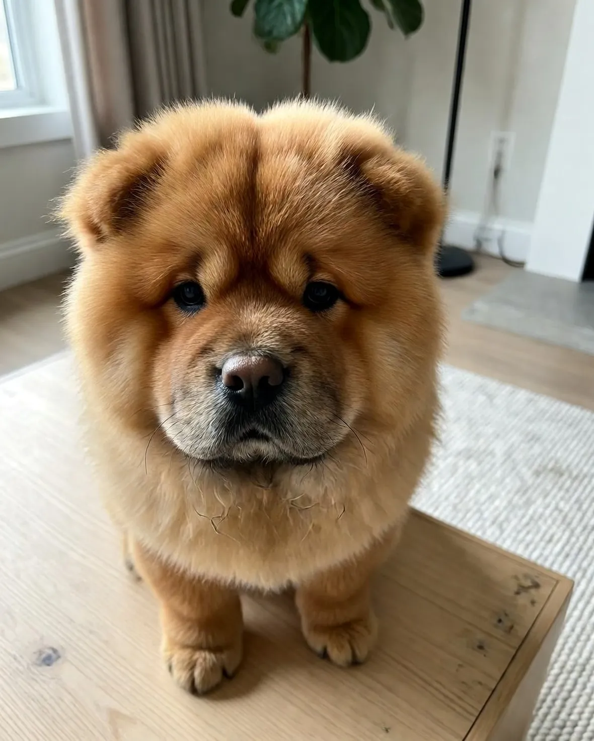 Cucciolo di chow chow