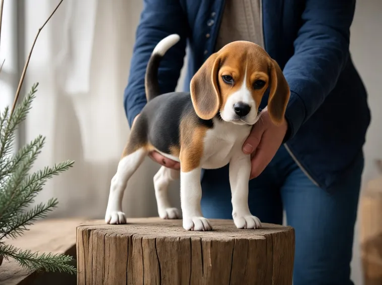 Beagle in posa