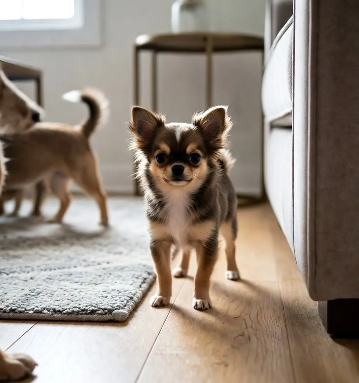Chihuahua pelo lungo