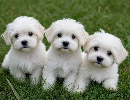 cuccioli Bichon maltesi