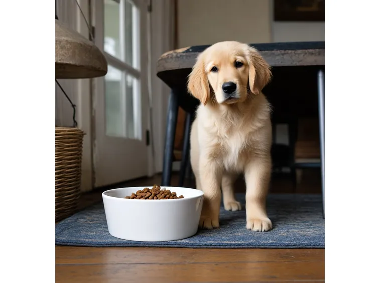 cani cuccioli cibo