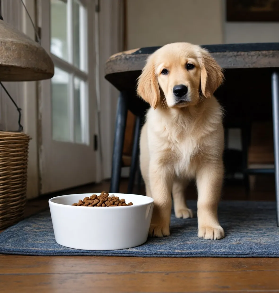 cani cuccioli cibo
