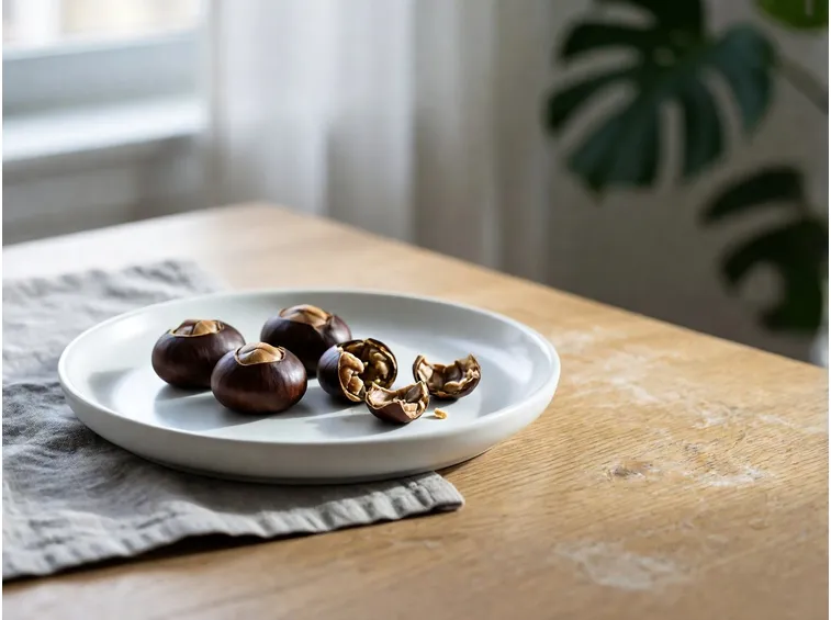 Sicurezza delle castagne cotte per il cane