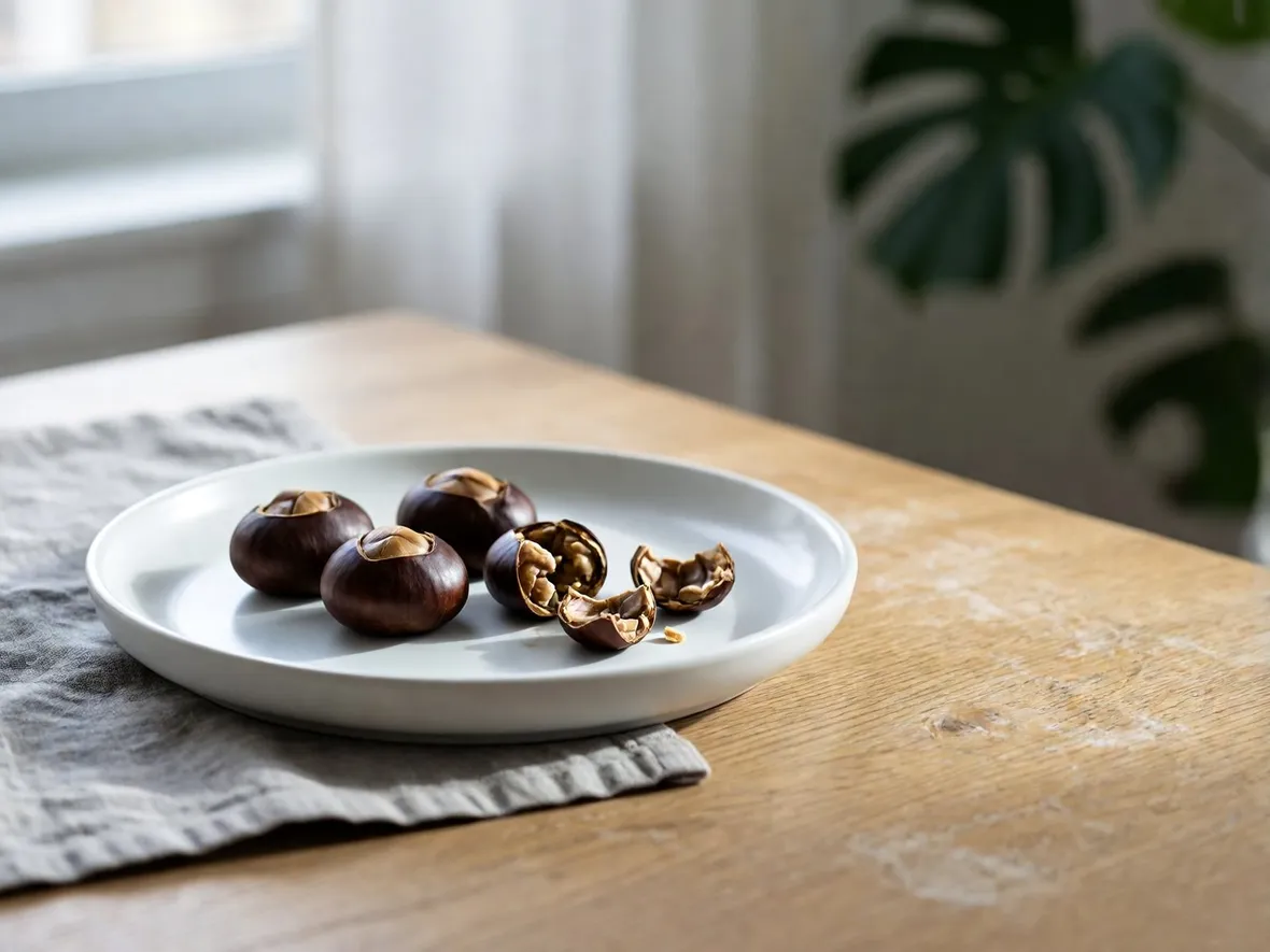 Sicurezza delle castagne cotte per il cane