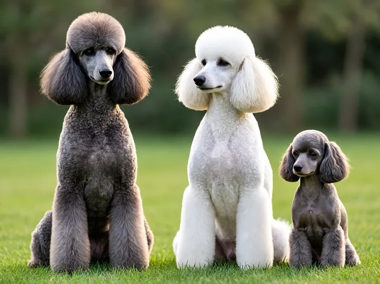Splendidi esemplari di Caniche