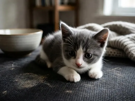 gatto ammalato