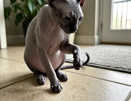 gatto senza pleo