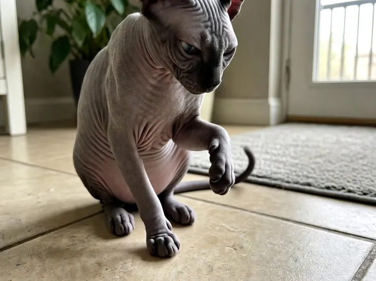gatto senza pleo
