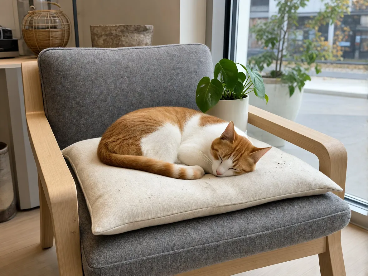Perché con meno luce il gatto dorme più a lungo