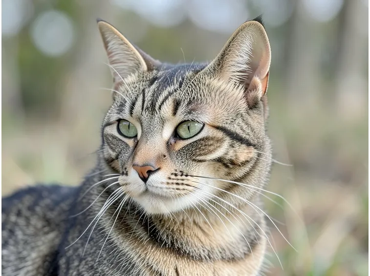 gatto che guarda