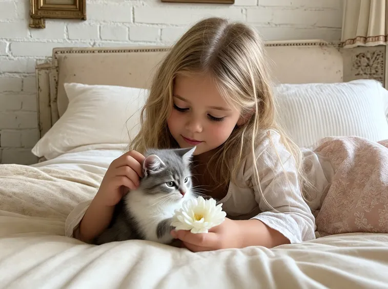 gatti e bambini