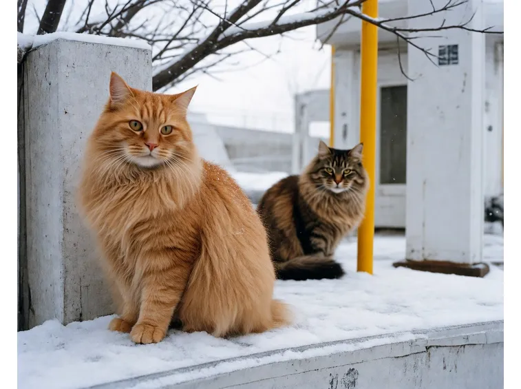 gatto delle foreste norvegesi
