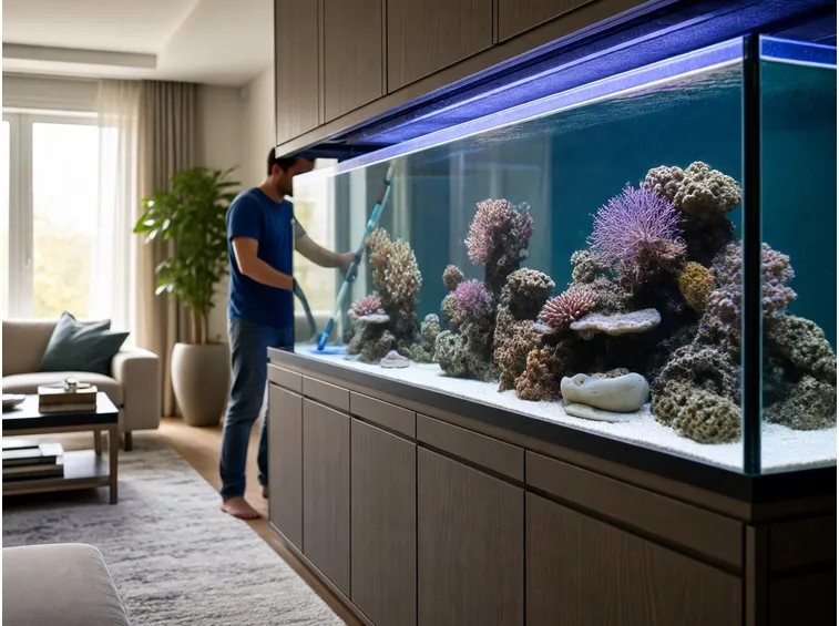 Manutenzione acquario