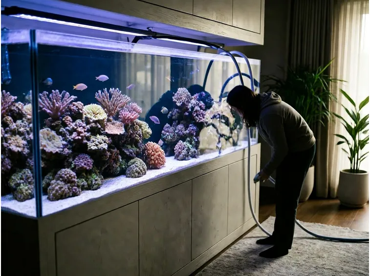 Manutenzione acquario