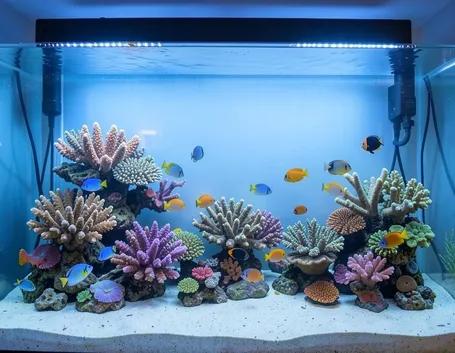 Illuminazione acquario