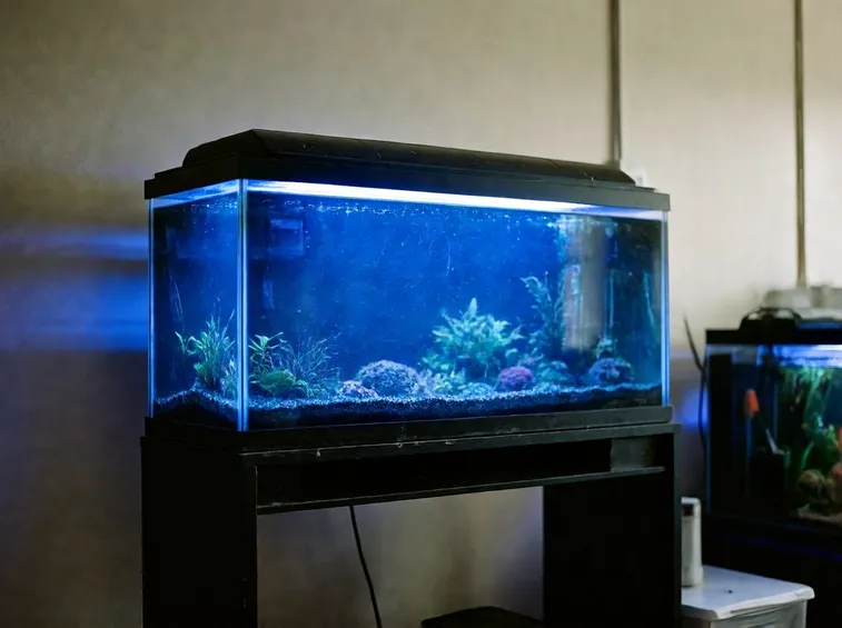 Illuminazione acquario