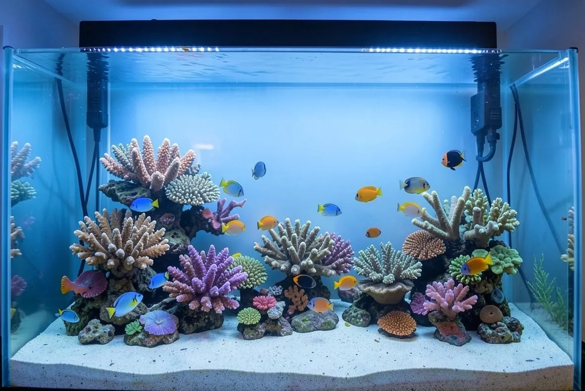 Illuminazione acquario
