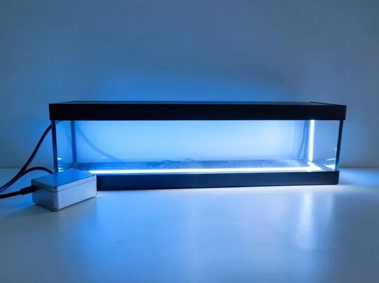 Led blu acquario