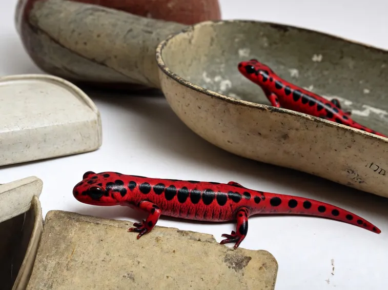 salamandra rossa