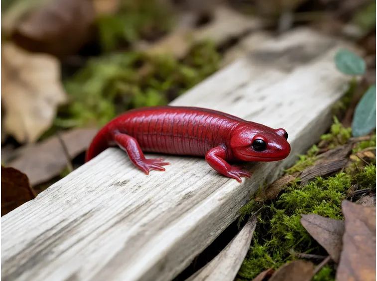 salamandra rossa