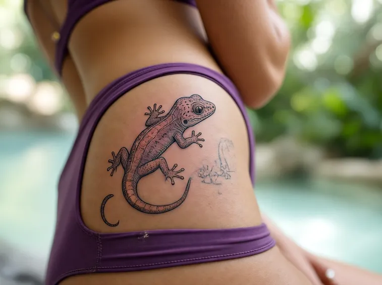 tatuaggio geco
