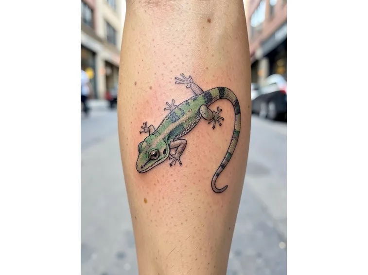 tatuaggio geco