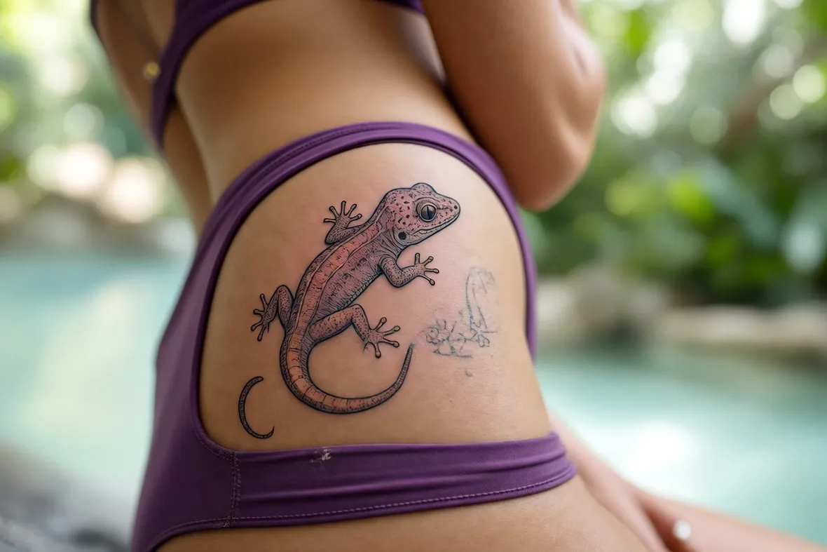 tatuaggio geco