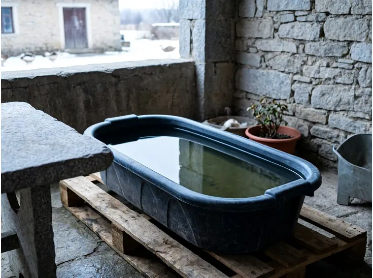 Acqua da bere che non geli: contenitori, posizione e ricambi