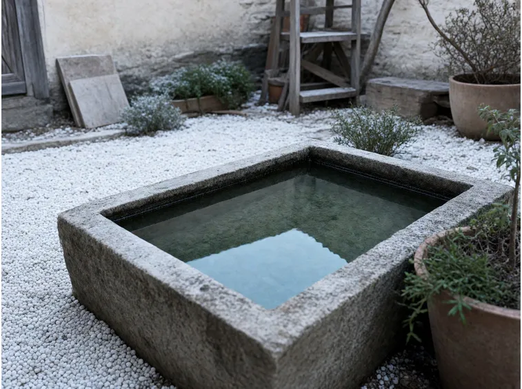 Bagno, pascolo e cibo quando il terreno gela